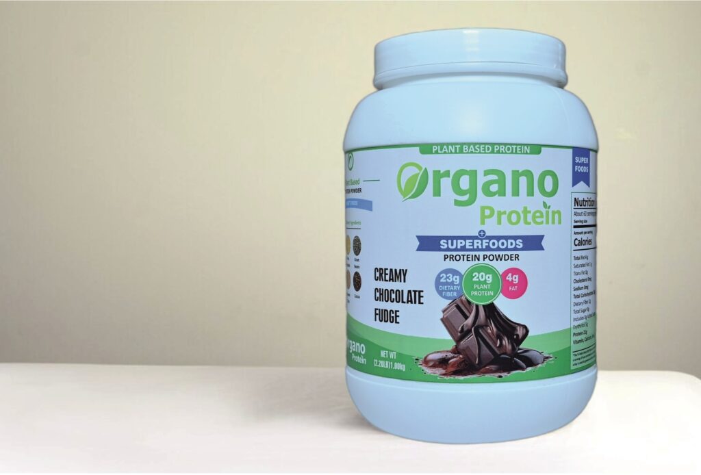 organo gains pea protein natural products